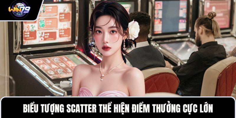 Biểu tượng scatter thể hiện điểm thưởng cực lớn